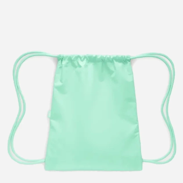 Рюкзак спортивный тканевый 13 л вмещает формат А4 Nike Nk Heritage Drawstring DC4245-353 Мятный (198481650422) - Фото 2 Рюкзак спортивный тканевый 13 л вмещает формат А4 Nike Nk Heritage Drawstring DC4245-353 Мятный (198481650422) - изображение 2