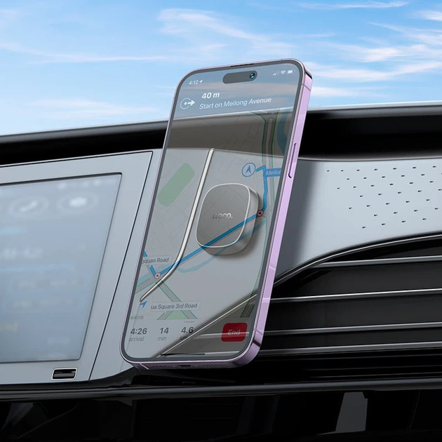 Автотримач Hoco H52 Ultimate magnetic car holder Чорний - зображення 6
