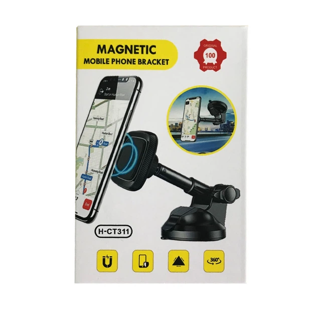 Автотримач MAGNETIC CT311 Black-red - изображение 2