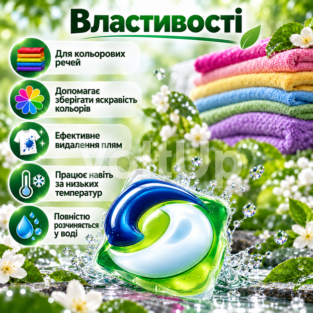 Капсула для прання Ariel All in 1 PODS Color 1 шт для кольорових речей концентрована для автоматичного прання - зображення 4