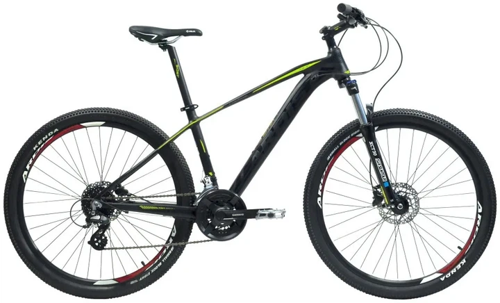 Велосипед Ardis 27,5 MTB AL "TUCAN" Гідравліка 27 шв., Чорно-зелений (18" (168 -178см)) - Фото 1 Велосипед Ardis 27,5 MTB AL "TUCAN" Гідравліка 27 шв., Чорно-зелений (18" (168 -178см)) - изображение 1