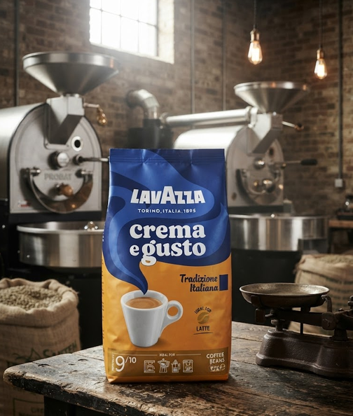 Зерновой кофе Lavazza Crema e Gusto Tradizione Italiana Latte 1015 г купаж 70% арабики 30% робусты темная обжарка насыщенный ароматный с шоколадным вкусом легкой горчинкой плотной крема для кофемашины капучино латте эспрессо - Фото 7 Зерновой кофе Lavazza Crema e Gusto Tradizione Italiana Latte 1015 г купаж 70% арабики 30% робусты темная обжарка насыщенный ароматный с шоколадным вкусом легкой горчинкой плотной крема для кофемашины капучино латте эспрессо - изображение 7