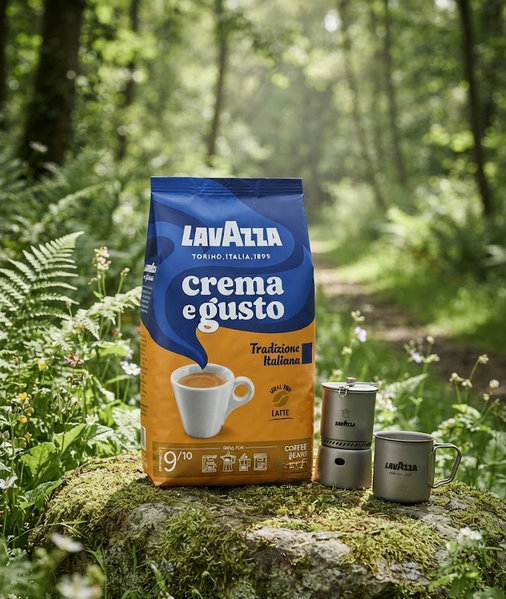 Зерновой кофе Lavazza Crema e Gusto Tradizione Italiana Latte 1015 г купаж 70% арабики 30% робусты темная обжарка насыщенный ароматный с шоколадным вкусом легкой горчинкой плотной крема для кофемашины капучино латте эспрессо - Фото 10 Зерновой кофе Lavazza Crema e Gusto Tradizione Italiana Latte 1015 г купаж 70% арабики 30% робусты темная обжарка насыщенный ароматный с шоколадным вкусом легкой горчинкой плотной крема для кофемашины капучино латте эспрессо - изображение 10