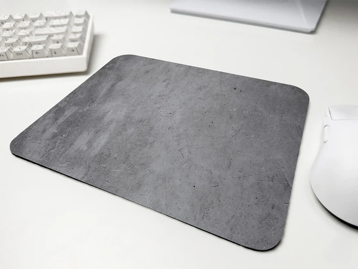 Килимок для миші WorkPlaceShop Бетон 180x220x3 мм (WPS-MP-10708-180x220) - зображення 3