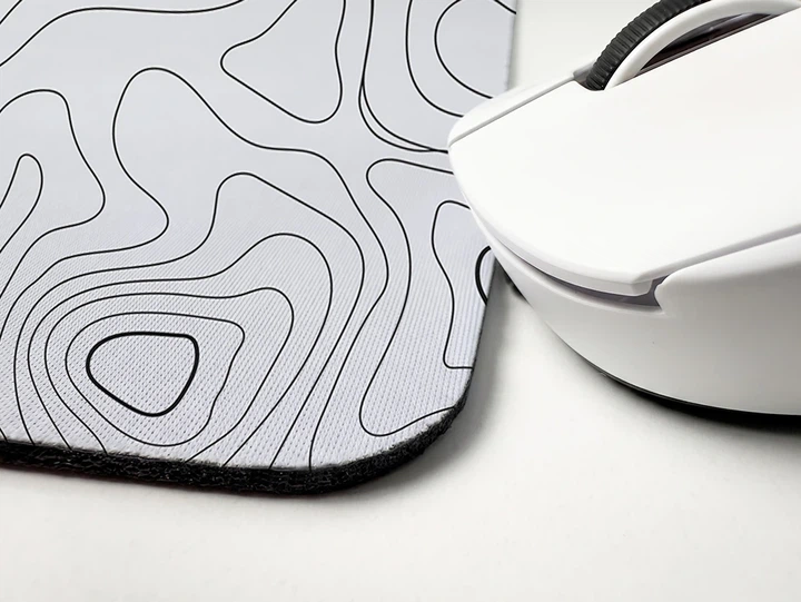 Килимок для миші WorkPlaceShop White Waves 210x300x3 мм (WPS-MP-10562-210x300) - Фото 4 Килимок для миші WorkPlaceShop White Waves 210x300x3 мм (WPS-MP-10562-210x300) - зображення 4
