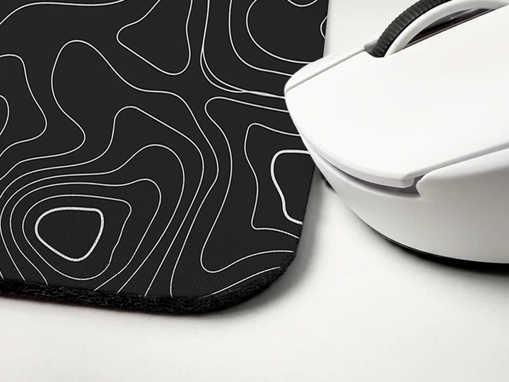 Килимок для миші WorkPlaceShop Black Waves 210x300x3 мм (WPS-MP-10551-210x300) - Фото 4 Килимок для миші WorkPlaceShop Black Waves 210x300x3 мм (WPS-MP-10551-210x300) - зображення 4