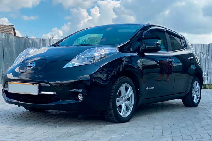 Ветровики на окна (4 шт, HIC) для Nissan Leaf 2010-2017 гг - изображение 2