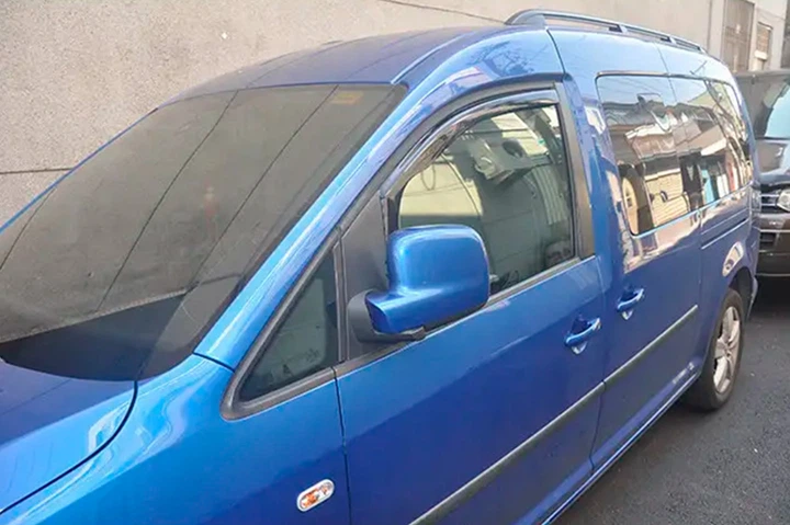 Ветровики вставные (2 шт, HIC) для Peugeot Partner Tepee 2008-2018 гг - изображение 2
