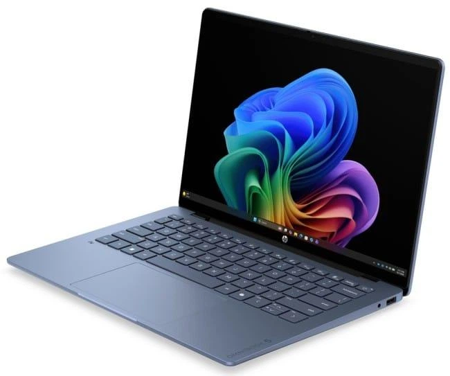 Ноутбук HP OmniBook 5 (D9MP9EA), AMD Ryzen AI 5 330 / 14" / OLED / Touch / RAM 16 ГБ LPDDR5X / SSD 512 ГБ / AMD Radeon Graphics / Windows 11 Home / Синій - Фото 3 Ноутбук HP OmniBook 5 (D9MP9EA), AMD Ryzen AI 5 330 / 14" / OLED / Touch / RAM 16 ГБ LPDDR5X / SSD 512 ГБ / AMD Radeon Graphics / Windows 11 Home / Синій - зображення 3