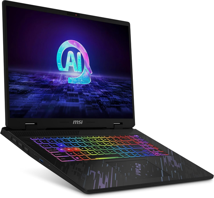 Ноутбук 17'' MSI Pulse 17 AI (C1VFKG-048IT) Intel Core Ultra 7 155H RAM 16GB SSD 1TB GeForce RTX 4060 8GB Windows 11 Алюминиевый (UKR) (102425030) - Уценка - Фото 3 Ноутбук 17'' MSI Pulse 17 AI (C1VFKG-048IT) Intel Core Ultra 7 155H RAM 16GB SSD 1TB GeForce RTX 4060 8GB Windows 11 Алюминиевый (UKR) (102425030) - Уценка - изображение 3