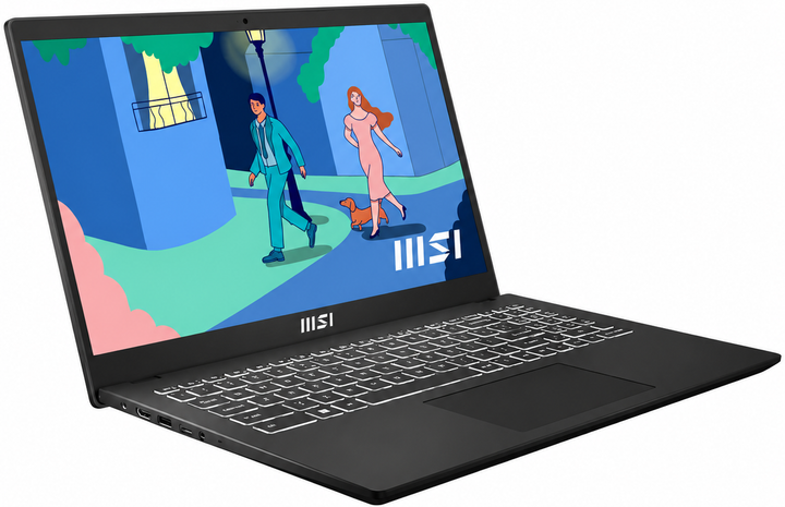 Ноутбук 15.6" MSI Modern 15 B12MO-869FR Intel Core i3-1215U RAM 16GB SSD 512GB Win11 (UKR) (102422712) - Б/У - изображение 3