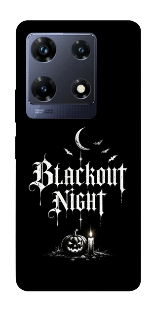 Чехол для Infinix Note 30 Pro NFC с принтом Blackout night - Фото 1 Чехол для Infinix Note 30 Pro NFC с принтом Blackout night - изображение 1