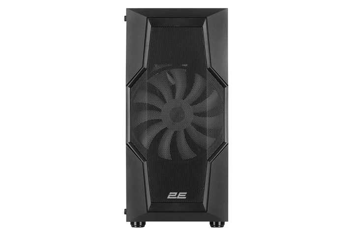 Корпус 2E GAMING Turbo G2057B без БЖ 2xUSB3.0, 1xUSB2.0, 1x200мм, ARGB, 3x120мм ARGB, VGA 345мм, LCS ready, HUB, TG боковая панель, ATX, черный. - изображение 4