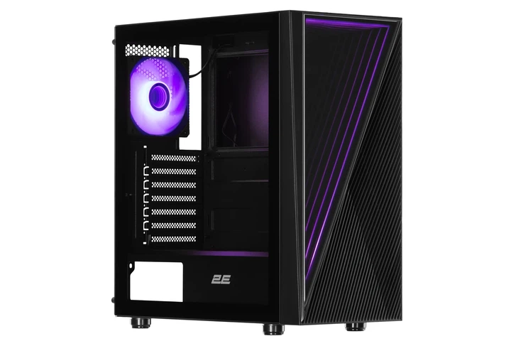 Корпус 2E Gaming Mid Tower без БЖ 440x210x405 мм черный ARGB - изображение 2