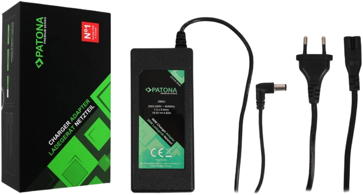 Zasilacz ładowarka do laptopa PATONA Premium 90W do Dell Inspiron E1405 E1505 E1705 (4055655207133) - obraz 3