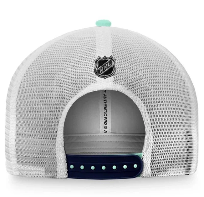 Бейсболка fanatics nhl seattle kraken authentic pro rink trucker - изображение 3