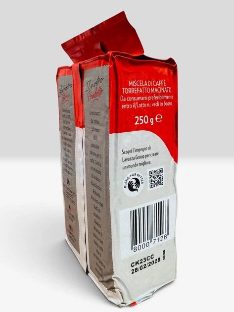 Кава мелена Lavazza Qualita Rossa, 250 г - зображення 2