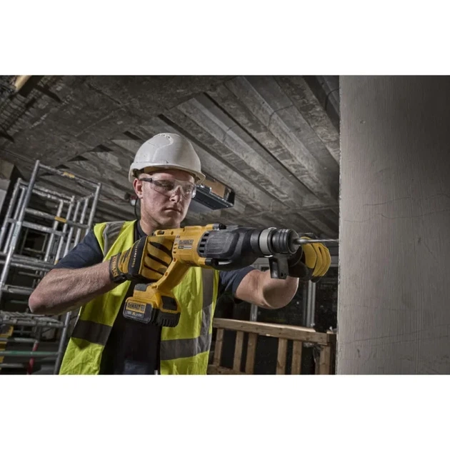 Перфоратор аккумуляторный бесщеточный DeWALT SDS+ 18 В XR Li-Ion 2.6 Дж 5500 уд/мин кейс без АКБ и ЗУ DCH133NT-XJ - Фото 6 Перфоратор аккумуляторный бесщеточный DeWALT SDS+ 18 В XR Li-Ion 2.6 Дж 5500 уд/мин кейс без АКБ и ЗУ DCH133NT-XJ - изображение 6