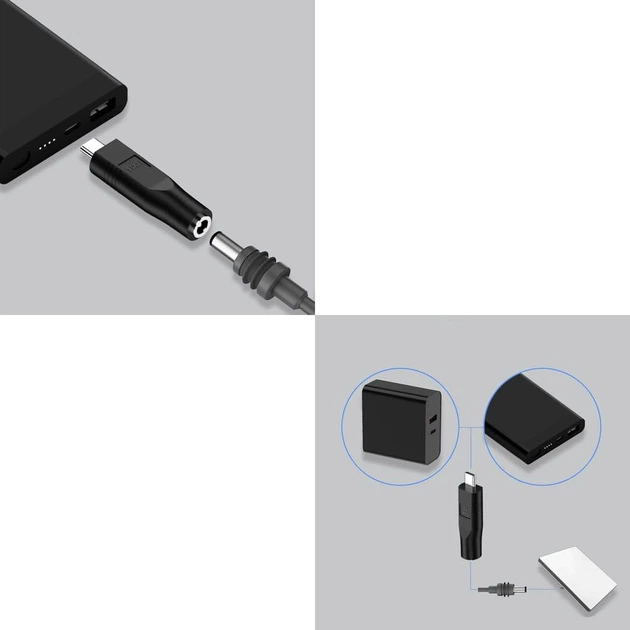 Адаптер Starlink Mini DPD DC to Type-C переходник для питания Старлинк Мини Black (19885) - Фото 5 Адаптер Starlink Mini DPD DC to Type-C переходник для питания Старлинк Мини Black (19885) - изображение 5