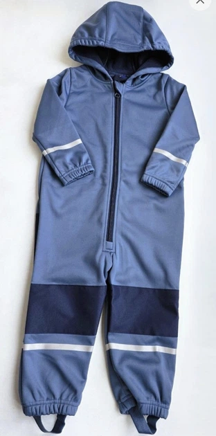 Софтшелл комбінезон на флісі Lupilu 98-104 см Softshell водонепроникний для хлопчика, синий - Фото 1 Софтшелл комбінезон на флісі Lupilu 98-104 см Softshell водонепроникний для хлопчика, синий - изображение 1