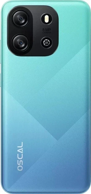 Смартфон Blackview Oscal FLAT 1C 2/32Gb Blue 4G 2-SIM 8/5Мп 8 ядер Android 13 - Фото 2 Смартфон Blackview Oscal FLAT 1C 2/32Gb Blue 4G 2-SIM 8/5Мп 8 ядер Android 13 - изображение 2