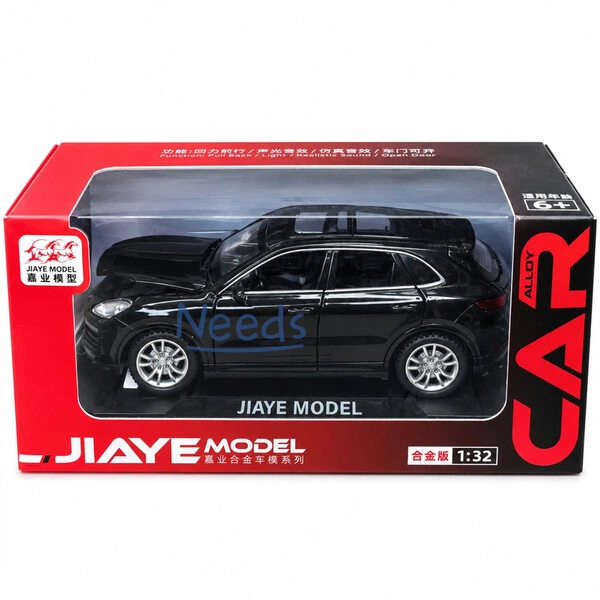 Машинка Porsche Cayenne 15 см игрушка моделька металлическая коллекционная Черный (7318736) - Фото 8 Машинка Porsche Cayenne 15 см игрушка моделька металлическая коллекционная Черный (7318736) - изображение 8