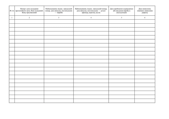 Журнал обліку претензій що пред'являються, Наказ МВС 1313, додаток 42, м'яка прошнурована пронумерована - Фото 4 Журнал обліку претензій що пред'являються, Наказ МВС 1313, додаток 42, м'яка прошнурована пронумерована - зображення 4