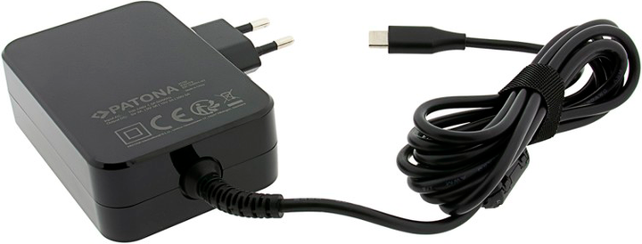 Zasilacz ładowarka do laptopa PATONA Univwrsal PD100W 5V/3A 9V/3A 15V/3A 20V/5A USB-C (4055655240352) - Zdjęcie 1 Zasilacz ładowarka do laptopa PATONA Univwrsal PD100W 5V/3A 9V/3A 15V/3A 20V/5A USB-C (4055655240352) - obraz 1