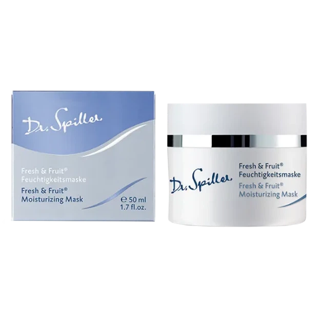 Dr. Spiller Fresh & Fruit Moisturizing Mask – гель-маска для лица с фруктовыми экстрактами, увлажнение и свежесть, 50 мл - Фото 1 Dr. Spiller Fresh & Fruit Moisturizing Mask – гель-маска для лица с фруктовыми экстрактами, увлажнение и свежесть, 50 мл - изображение 1