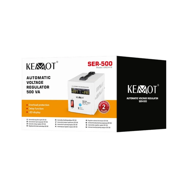 Стабилизатор напряжения автоматический Kemot SER-500 (URZ3418) - изображение 5