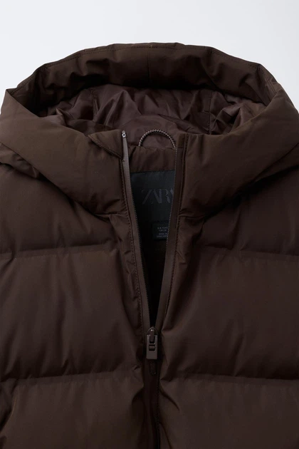 Зимняя куртка для мальчика Zara 128 размер коричневая 5644758700 - Фото 5 Зимняя куртка для мальчика Zara 128 размер коричневая 5644758700 - изображение 5