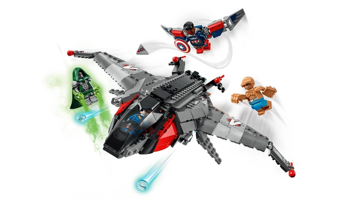 Конструктор Lego Месники: Судний Lень Квінджет Super Heroes 76347 - изображение 6
