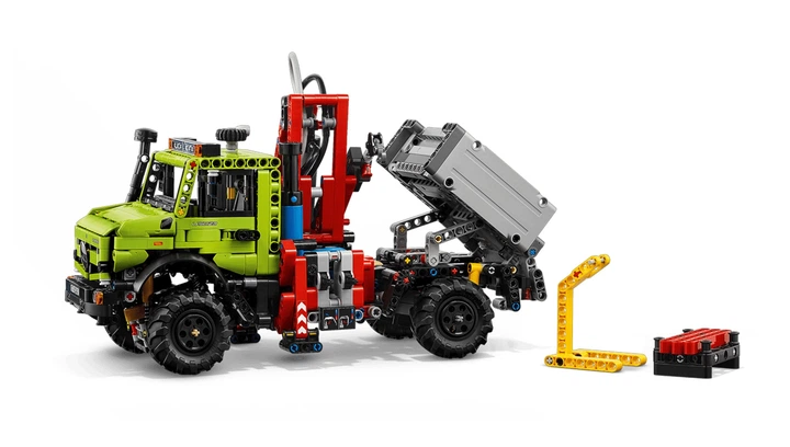 Конструктор Lego Mercedes-Benz Unimog U 5023 з Краном Technic 42242 - зображення 5