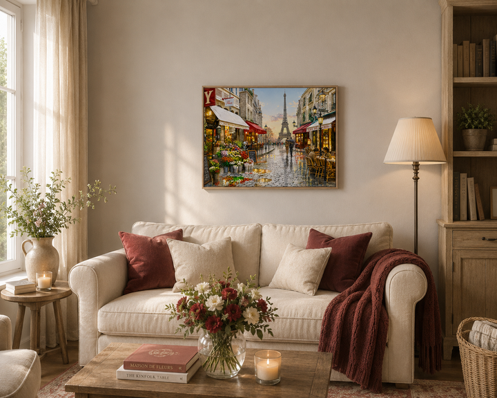 Алмазная мозаика ColorArt Парижская улица 40х50см SP017 - изображение 3