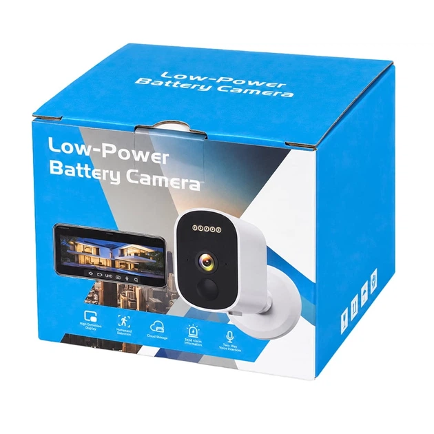 Автономная WiFi 2.4/5GHz IP-видеокамера 3Mp Light Vision VLC-03IB(CamHi) White, f=3.6mm, на аккумуляторних батареях 4000mAh (75-00349) - изображение 14