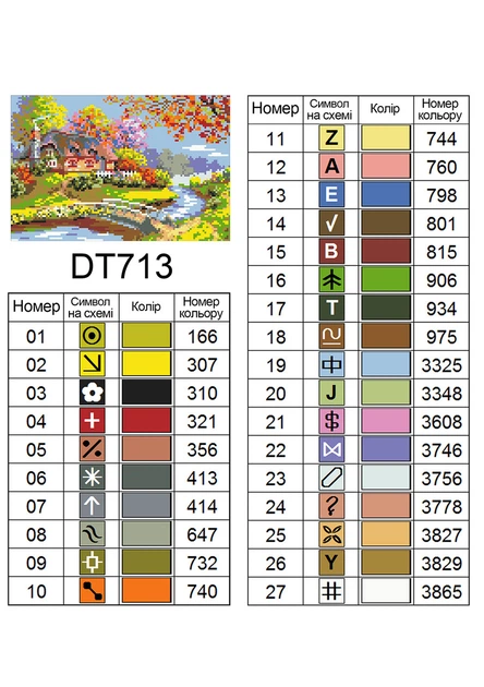 Алмазная мозаика ColorArt 20х30 Красивый пейзаж 20х30 DT713 полная выкладка, квадратные алмазики, набор для творчества и рукоделия - изображение 6