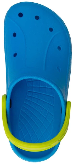 Кроксы AQUA SPEED EVA 33 голубой желтый для детей - изображение 5