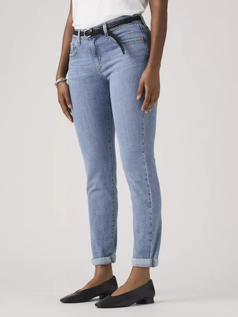 Джинси Slim Fit жіночі Levi`s 320059282 W33L27 Сині (1162824412) - Фото 1 Джинси Slim Fit жіночі Levi`s 320059282 W33L27 Сині (1162824412) - зображення 1