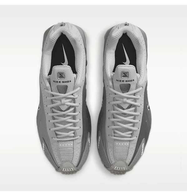 Кросівки чоловічі Nike Shox R4 Light Smoke Grey Grey 43 Сірий HQ1988-011 - зображення 4