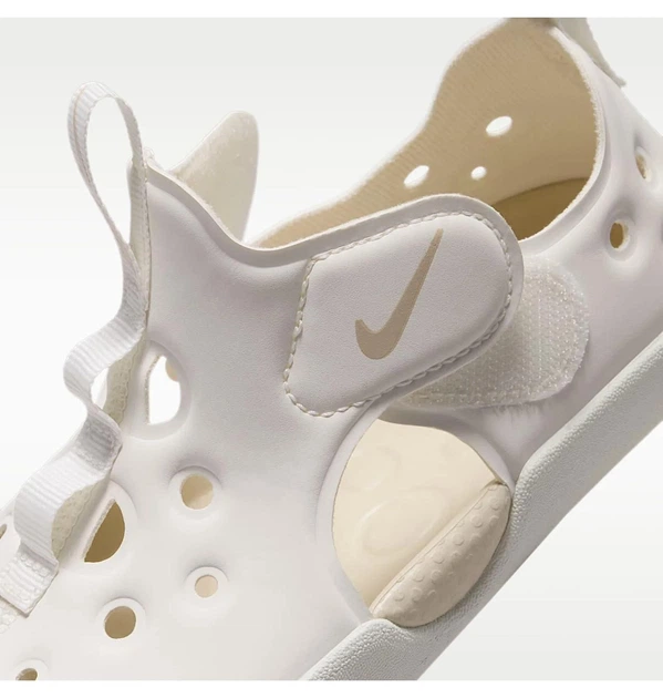Тапочки детские Nike Sunray Protect 4 Little Kids Sandals White 28 Белый HF6277-101 - Фото 9 Тапочки детские Nike Sunray Protect 4 Little Kids Sandals White 28 Белый HF6277-101 - изображение 9