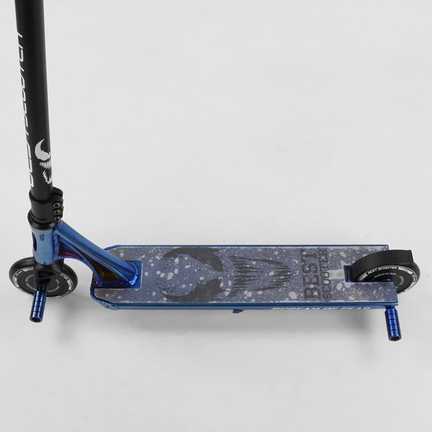 Самокат трюковый Best Scooter Simbiote 44374 Синий - изображение 3