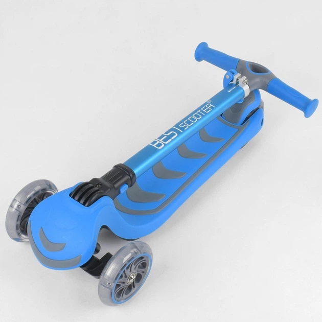 Самокат детский Best Scooter 38603 Голубой - изображение 5