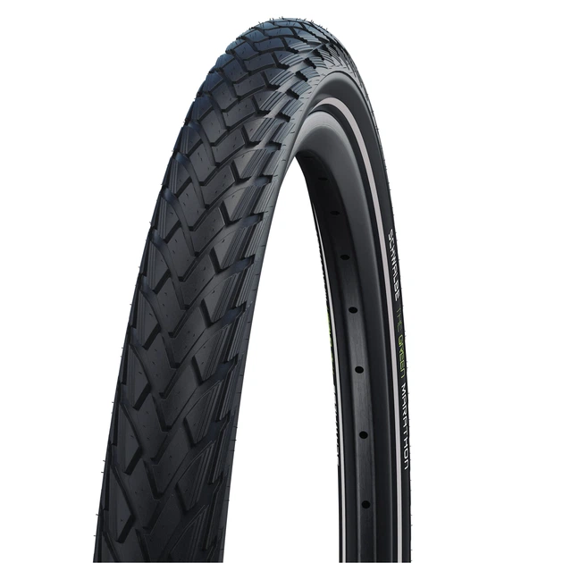 Покрышка Schwalbe Green Marathon 28x1.10 700x28C (28-622) GreenGuard Addix Eco - Фото 1 Покрышка Schwalbe Green Marathon 28x1.10 700x28C (28-622) GreenGuard Addix Eco - изображение 1