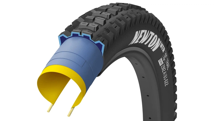 Покришка GoodYear Newton MTR Trail 27.5x2.4 (61-584) Tubeless Complete, чорна - Фото 1 Покришка GoodYear Newton MTR Trail 27.5x2.4 (61-584) Tubeless Complete, чорна - зображення 1