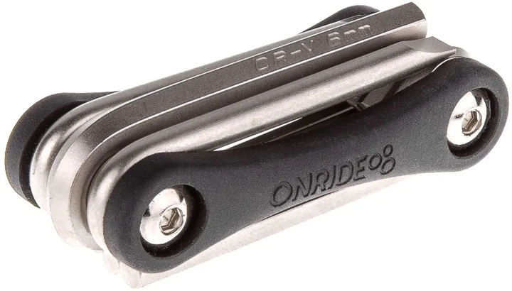 Мультитул ONRIDE Twist 10 на 8 функцій зі сталі CR-V сріблястий - Фото 1 Мультитул ONRIDE Twist 10 на 8 функцій зі сталі CR-V сріблястий - зображення 1