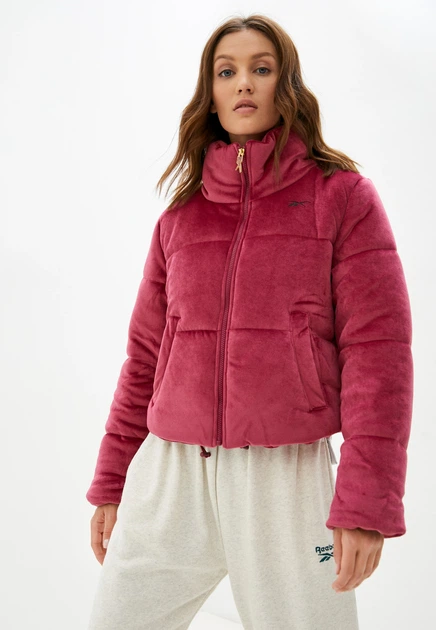 Жіноча куртка велюрова Reebok RTLAAQ646601, M - Фото 1 Жіноча куртка велюрова Reebok RTLAAQ646601, M - изображение 1