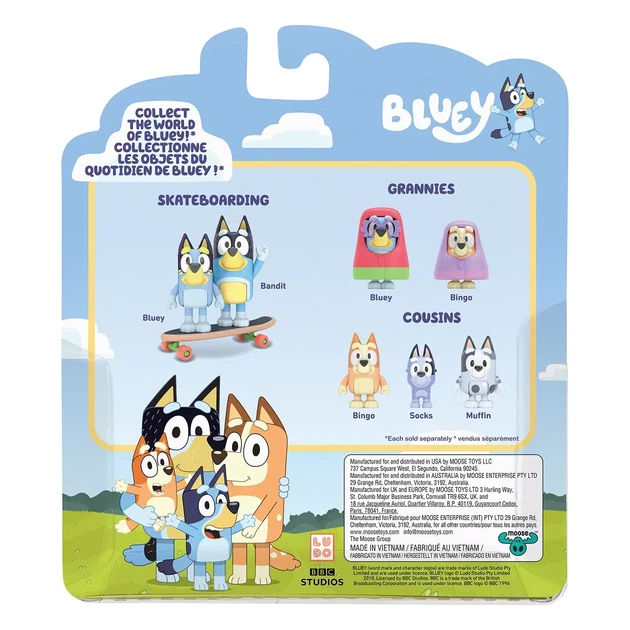 Набор фигурок Bluey Время в бассейне (125397) - изображение 4