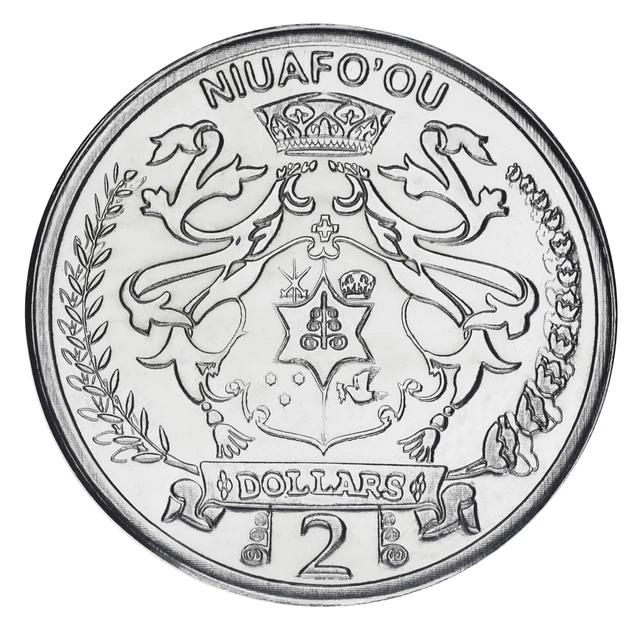 Монета Остров Ниуафооу 2 доллара 2023 UNC Тонга Собака - Веймаранер - Фото 2 Монета Остров Ниуафооу 2 доллара 2023 UNC Тонга Собака - Веймаранер - изображение 2