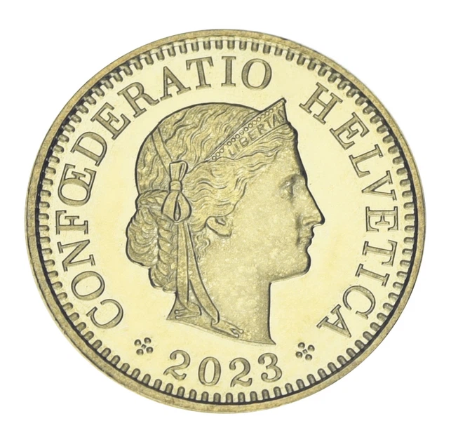 Монета Швейцария 5 раппен 2023 UNC - Фото 2 Монета Швейцария 5 раппен 2023 UNC - изображение 2