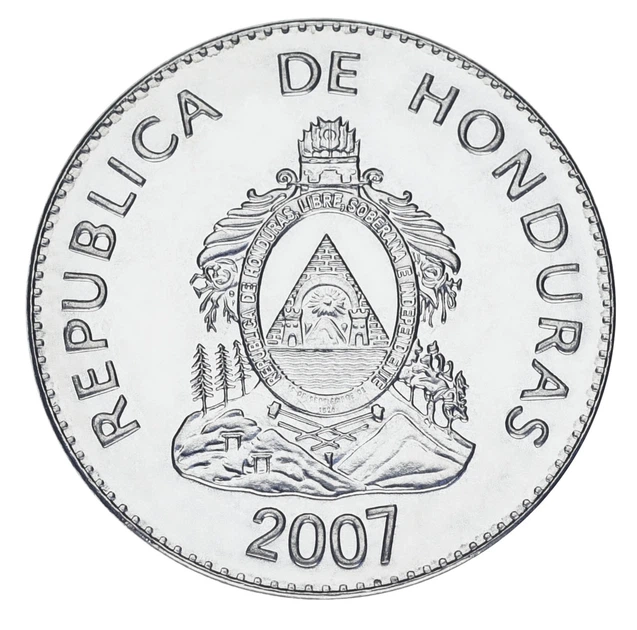Монета Гондурас 50 сентаво 2007 UNC - изображение 2